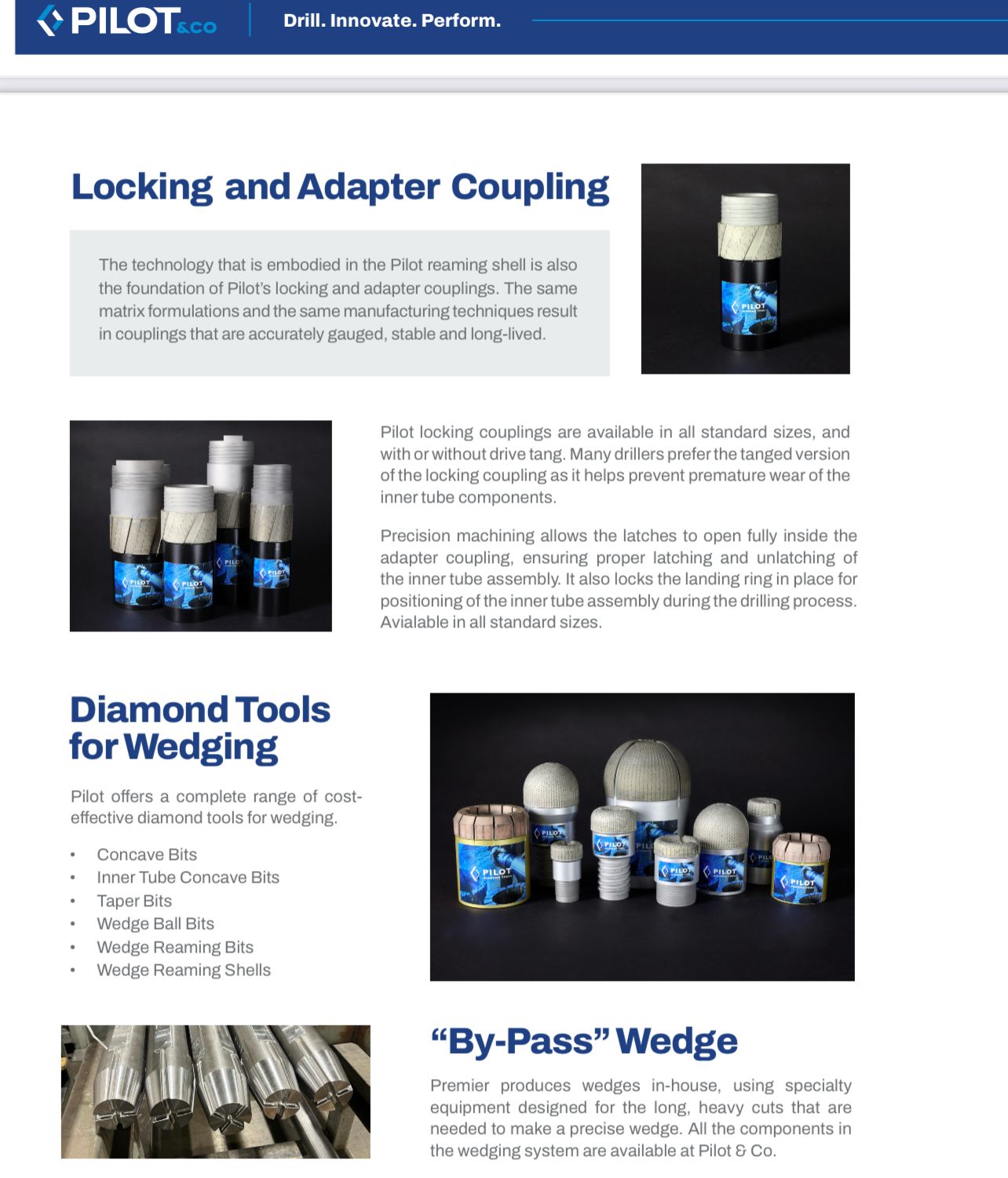 Locking coupling and adaptor coupling standard and with stabilized ring